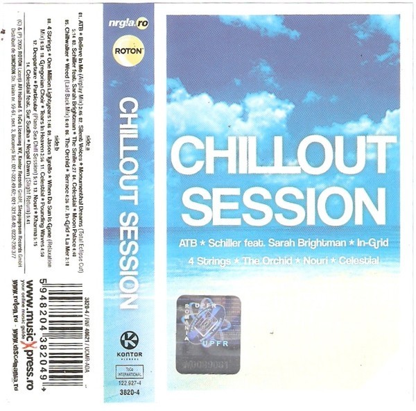 Various - Chillout Session, Caseta audio