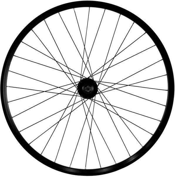 Roata Fata Bicicleta Cerurim Taurus, Janta Dubla, 559X21, 26 inch, Negru Ultimate FactoryBikes