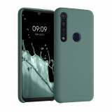 Husa pentru Motorola Moto G8 Plus, Silicon, Verde, 51348.166, Carcasa, Kwmobile