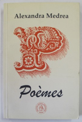 POEMES par ALEXANDRA MEDREA , ANII &amp;#039;2000 , LIPSA FRAGMENT DIN PAGINA DE TITLU * foto