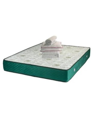 Set Saltea ortopedica cu arcuri, Memory Super Ortopedic Azalee 140x200x25cm, fermitate mediu-tare, plasa de arcuri Bonell, memory foam 5 cm, aerisire foto