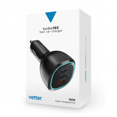 Incarcator Auto Vetter Turbo Fast Car Charger 165W