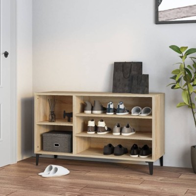 vidaXL Pantofar, stejar sonoma, 102x36x60 cm, lemn prelucrat 819751 foto