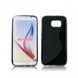 Husa Silicon S-line Sam Galaxy S6 G920 Negru