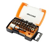 Set biti de impact cu suport, 32 piese ROTOR RBB32 Innovative ReliableTools