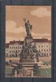 ARAD STATUIA MARTIRILOR 1916 POSTA GERMANA K.U.K.BRIEFZENSUR CENZURA