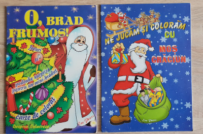 2 cărți de colorat de Crăciun: O, brad frumos! / Ne jucăm cu Moș Crăciun foto