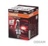 BEC 12V H4 60/55 W NIGHT BREAKER SILVER +100% OSRAM