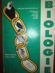 Biologie. Manual pentru clasa a VIII-a - Teoodorescu, L. Gavrila foto