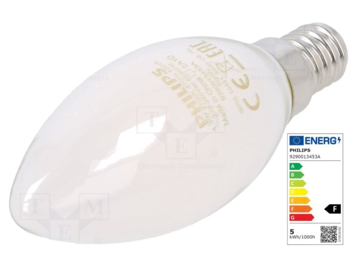 Lampă LED E14 470lm 2700K