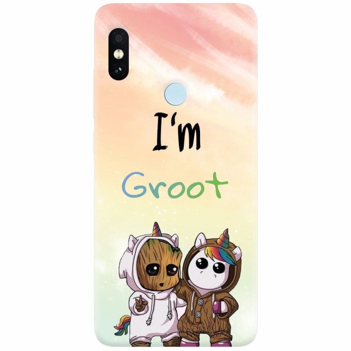 Husa silicon pentru Xiaomi Remdi Note 5 Pro, Im Groot