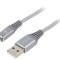 Cablu USB 2.0 A la Micro B Aurit 1m