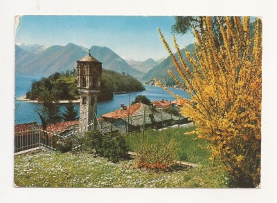 FA4 -Carte Postala- ITALIA - Lago di Como, circulata 1975 foto