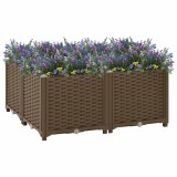 Gossi strat inaltat, 80x80x38 cm, polipropilena