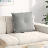 vidaXL Perna pentru spate Gri deschis 60 x 50 cm 42014688