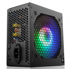 Sursa pentru computer darkFlash AK600, RGB, 600W, Negru foto