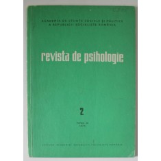 REVISTA DE PSIHOLOGIE , NR. 2 , TOMUL 20 , 1974