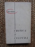 DAN HAULICA - CRITICA SI CULTURA