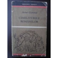 Cimiliturile romanilor Artur Gorovei