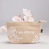 Portfard cu mesaj - I am strong