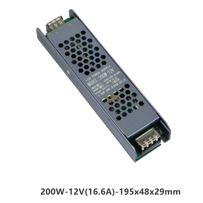Sursa 12Vdc 7A 80W slim