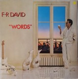 F.R. David &ndash; Words, LP, Scandinavia, 1982, stare excelenta (VG+)