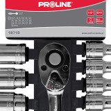 Set Tubulare Proline 1/2&quot; 8-32mm 19 Piese