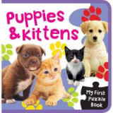 Mini Puzzle Book Puppies &amp; Kittens