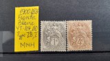 1900-1924 Franta Blanc Y.T.107,110-MNH, Nestampilat