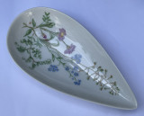 Vas decorativ din portelan fin german ROSENTHAL SELB-PLOSSBERG, pictat manual, Decorative