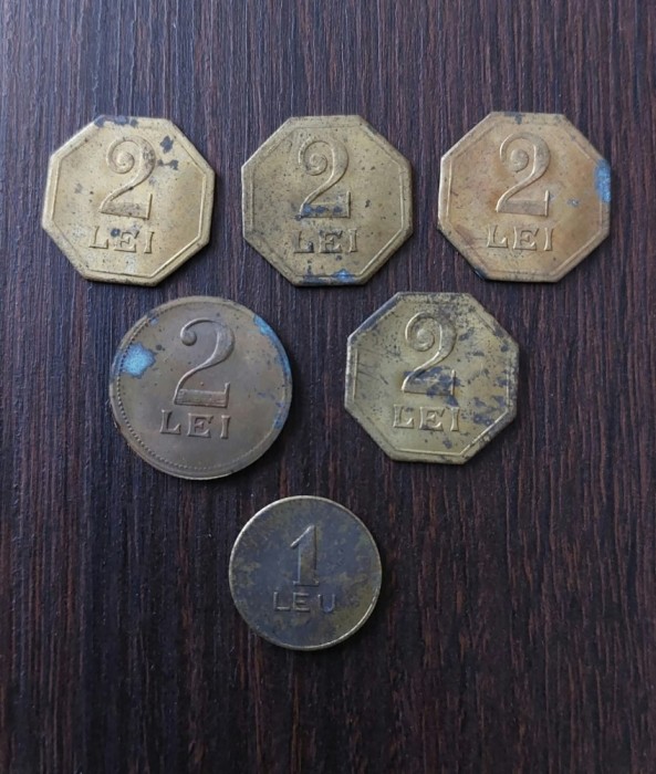 Jetoane 1,2,3 lei