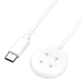 Incarcator pentru Google Pixel Watch 3 (41mm, 45mm) / 2 / Fitbit Ace LTE, Type-C - Techsuit (THC5) - White