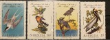 PC431 - Barbuda 1985 Pasari J.J. Audubon, serie MNH, 4v