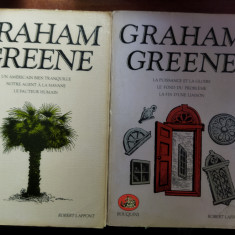 Graham Greene, Romane în franceza, 2 vol