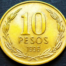 Moneda exotica 10 PESOS - CHILE, anul 1996 * cod 326