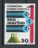 San Marino 1973 Mi 1027 - Congresul de presa de turism, Nestampilat