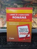 Baciu Got și Manolache, Limba și literatura rom&acirc;nă, Teste gimnaziu, 2007, 108