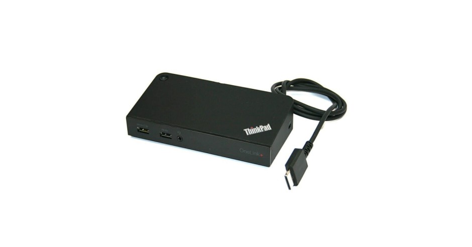 Station D'accueil Lenovo ThinkPad OneLink DU9047S1 / 03X6296 (40A4) – Avec Bloc D'alim, Occasion