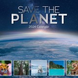 Save the Planet - 2024 Square Wall Calendar