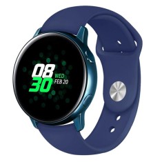 Curea Bratara Silicon Samsung Watch Active2 Blue