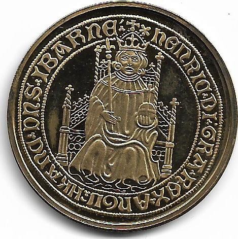 Marea Britanie - HENRY VIII SOVEREIGN - MUSEUM COLECTION