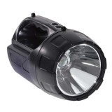 Lanterna profesionala Tiessa&reg;, 30 W, 3 moduri iluminare, acumulator integrat, neagra, 21 cm, negru
