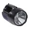 Lanterna profesionala Tiessa&reg;, 30 W, 3 moduri iluminare, acumulator integrat, neagra, 21 cm, negru