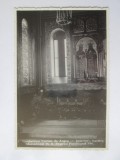Carte postala foto necirc.anii 30 Curtea de Arges:Mormantul regelui Ferdinand, Necirculata, Fotografie