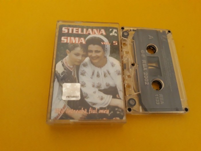 CASETA AUDIO STELIANA SIMA-MA INTREABA FIUL MEU ORIGINALA