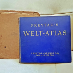 Atlas an 1929 in limba germana, stare foarte buna foto