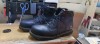 Ghete de lucru Timberland Ballast, piele nubuc impermeabila, varf compozit, talpa rezistenta la socuri, negre, Nr. 47, Piele naturala, Negru