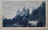 Carte postala, Castelul Bran, 1926