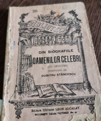Dumitru Stancescu - Din Biografiile Oamenilor Celebrii foto
