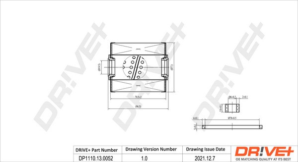 Dr!ve+ DP1110.13.0052 filtru combustibil